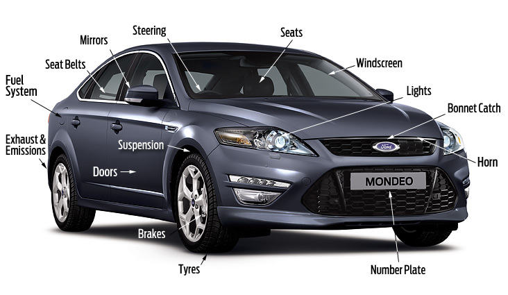 PRE NCT Test image of ford mondeo